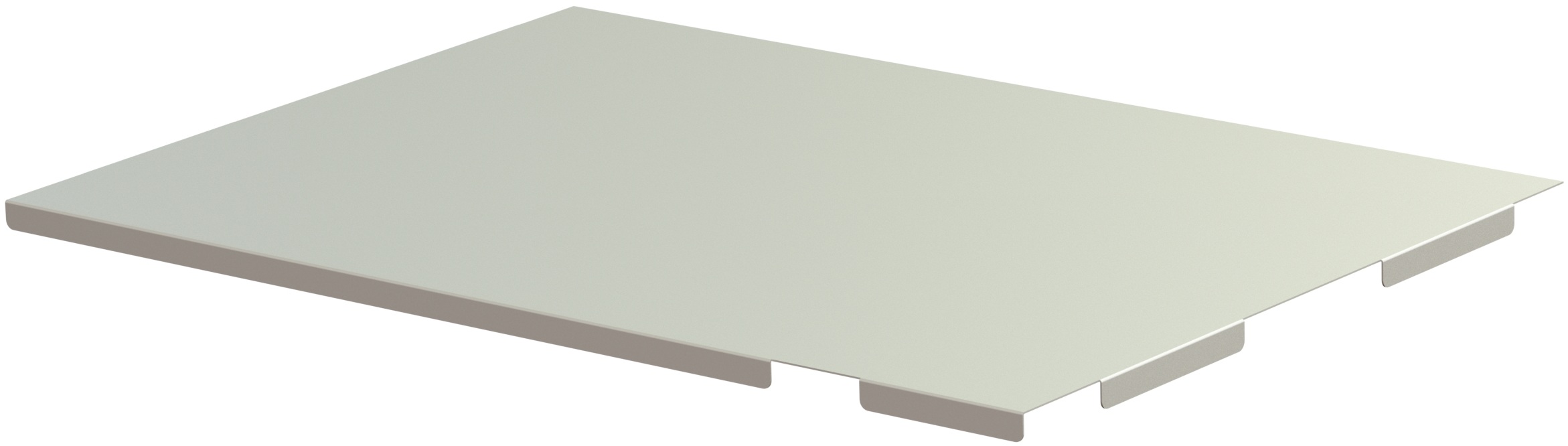 Steel shelf panel pull-out unit 300/600kg lshfor 300 and 600kg unit, long-side handled