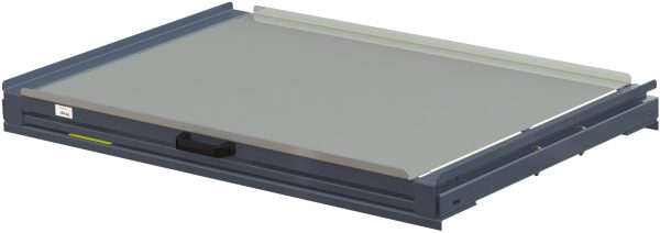 Pull-out unit with steel shelf panel. 100% extension, 200 kg load capacity, w=1200 d=800 - image 2