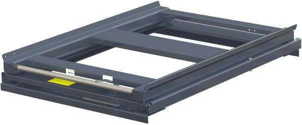 Beam-mounted pull-out unit for eur pallet with 100% extension capacity, 300 kg load capacity, w=830 d=1200 - image 2