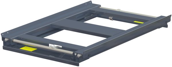 Pull-out unit for pallet rack with 70% extension two-way ,600 kg load capacity,two way loaded, short-side handled eur-pallet - image 2