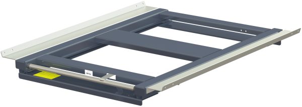Pull-out unit for fin pallet with 70% extension capacity, 600 kg load capacity, w=1030 d=1200 - image 2