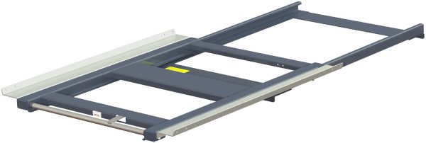 Pull-out unit for fin pallet with 70% extension capacity, 600 kg load capacity, w=1030 d=1200