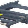Pull-out unit for pallet rack with 100% extension ,600 kg load capacity,