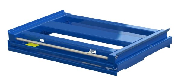 Pull-out unit for pallet rack with 100% extension ,800 kg load capacity, rear-loaded, long-side handled eur-pallet - image 2
