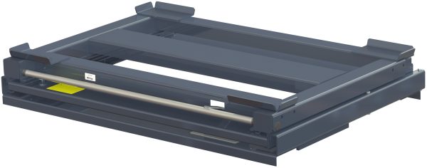 Balkmonterad utdragsenhet med 100% utdragskapacitet, 800 kg lastkapacitet, frontlastad, långsideshanterad hmu-l - image 2