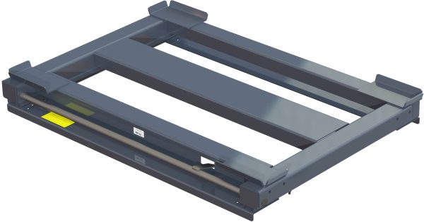 Pull-out unit for pallet rack with 70% extension ,800 kg load capacity, rear-loaded, long-side handled hmu - image 2