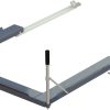 Floor mounted pull-out unit ,1000 kg, Rear-loaded, Long-side handled FIN-pallet