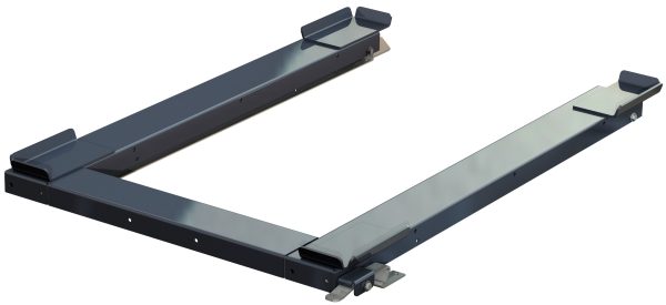 Golvmonterad utdragsenhet, 800 kg, baklastad, hmu med kortsideshandtag
