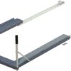 Floor mounted pull-out unit ,1200 kg, Rear-loaded, short-side handled FIN-pallet