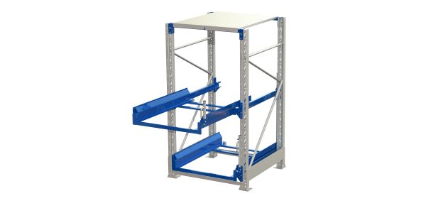 Psu - pallförvaringsmodul, 2 utdragsenheter, 600 kg 70%