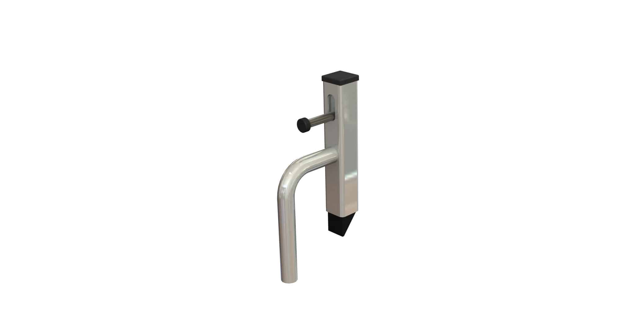 Side handle locking handle for close unit placement