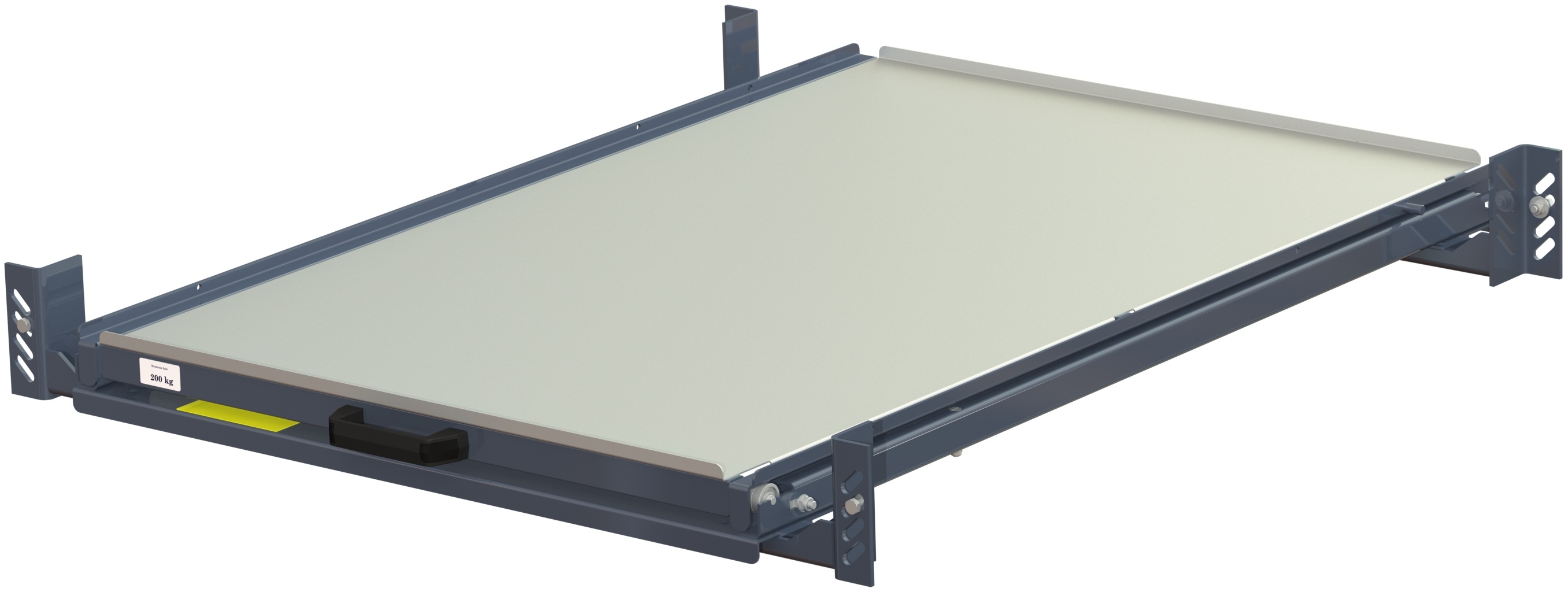 Gh ue 200kg 70% 800x1200 gable mounted pull-out unit, folded edges - image 2