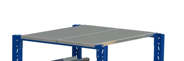 Övre solid hyllplan förzinkat