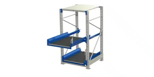 Tool storage unit(tsu), 2 shelves, 600kg 70% extendable