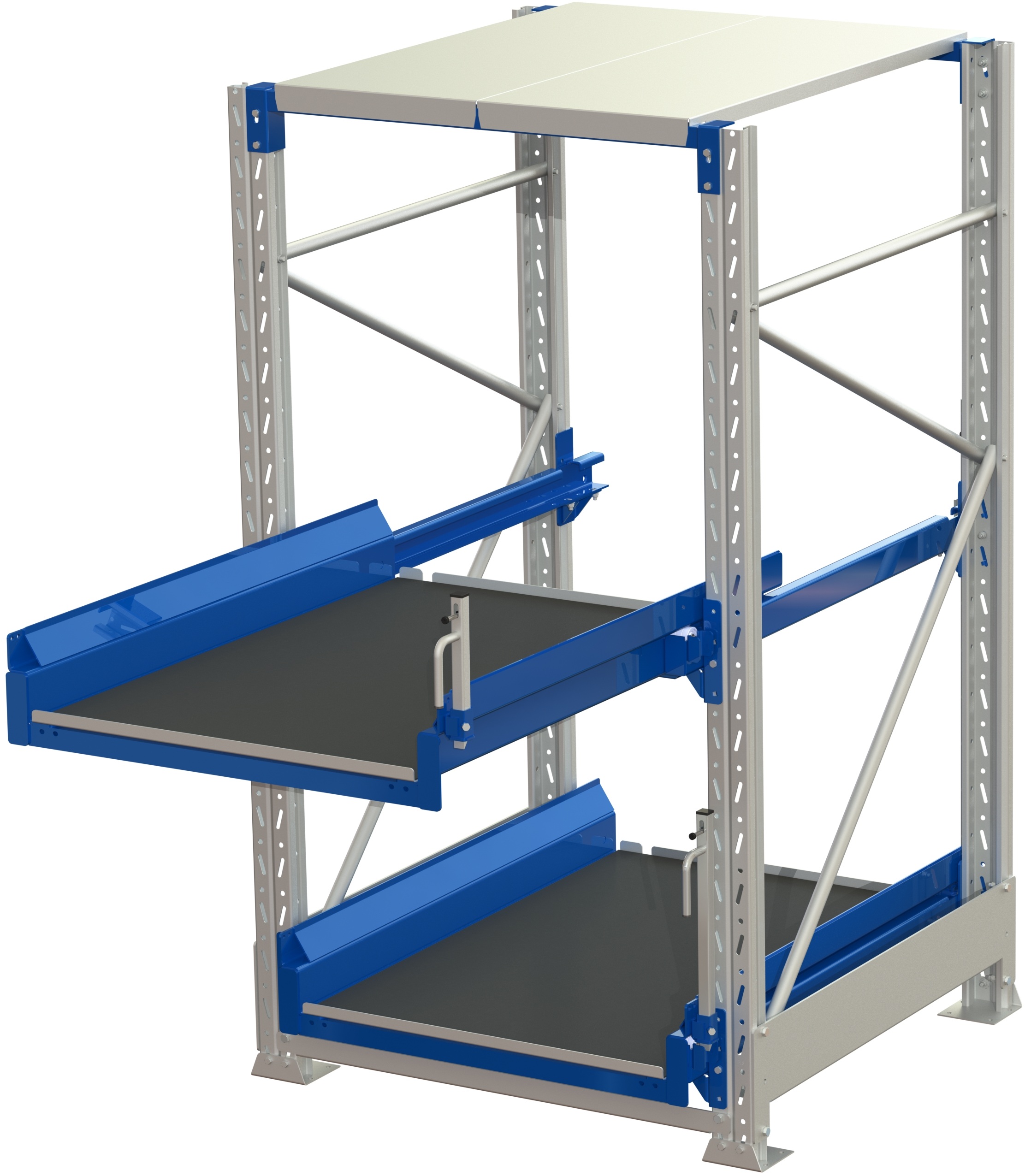 Tool storage unit(tsu), 2 shelves, 600kg 70% extendable
