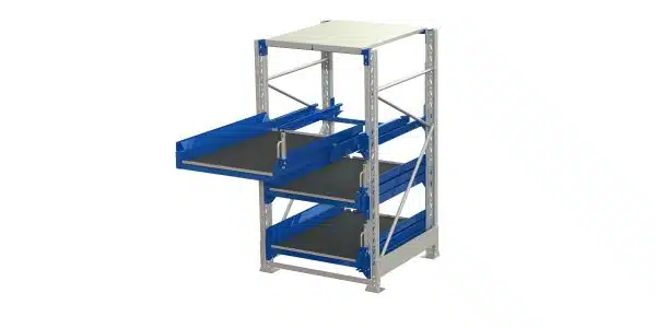 Tool storage unit(tsu), 3 shelves, 600kg 100% extendable