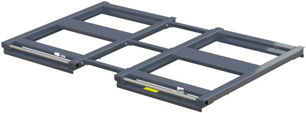 Wide beam-mounted pull-out unit 1200 kg 70% w=2100 - image 2