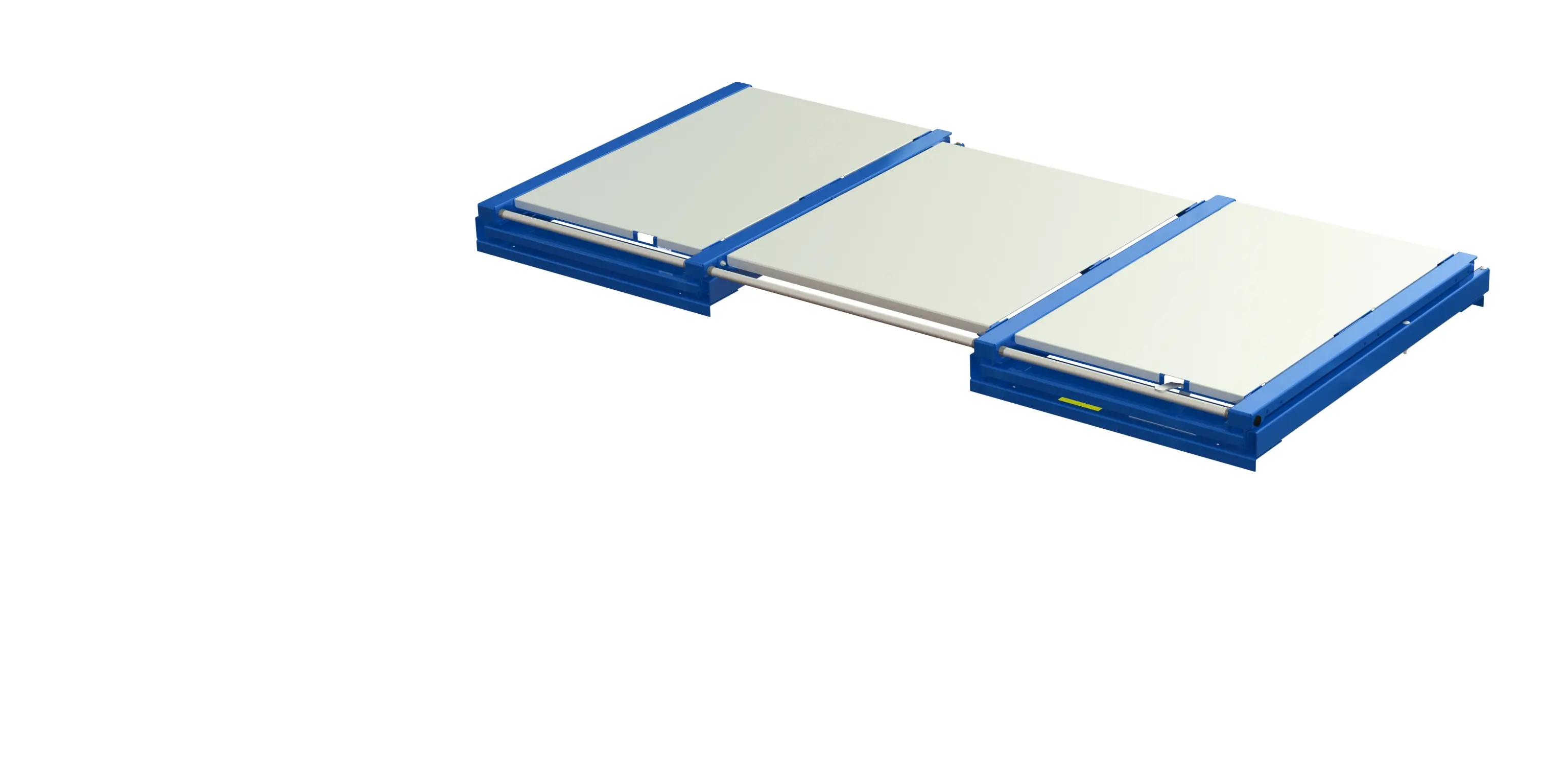 27 1226 1 blue closed with steel shelf panel