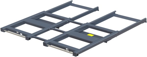 Wide beam-mounted pull-out unit 1600 kg 70% w=2100
