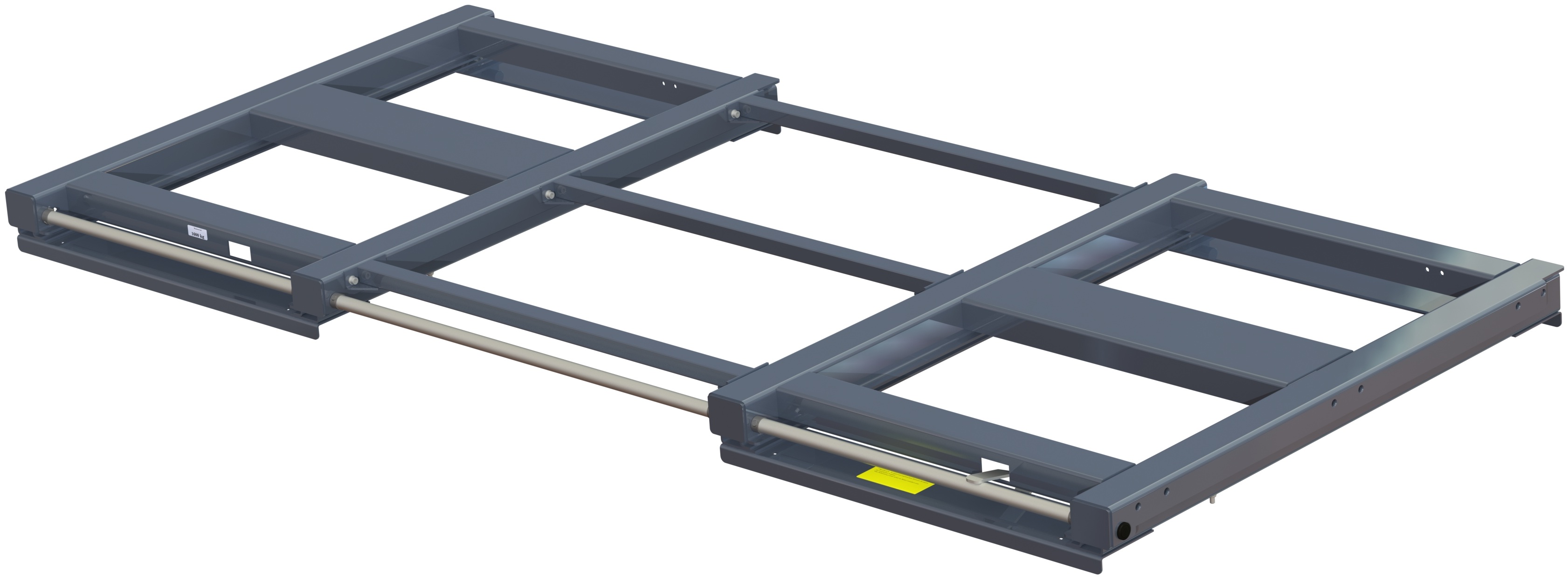 Wide beam-mounted pull-out unit 1600 kg 70% w=2600 - image 2