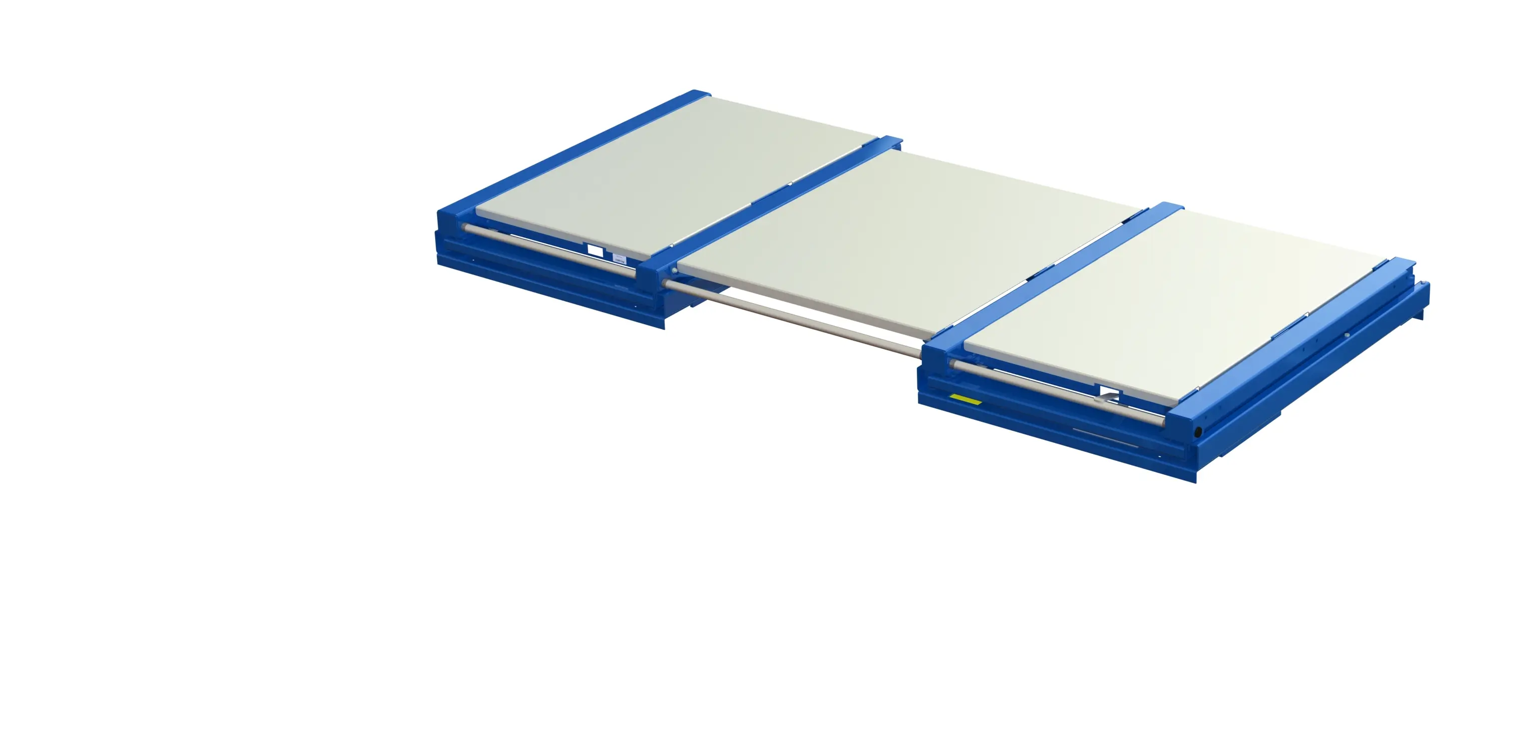 27 1626 1 blue closed with steel shelf panel