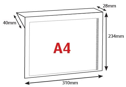 Document holder for pallet collars a4 - image 2