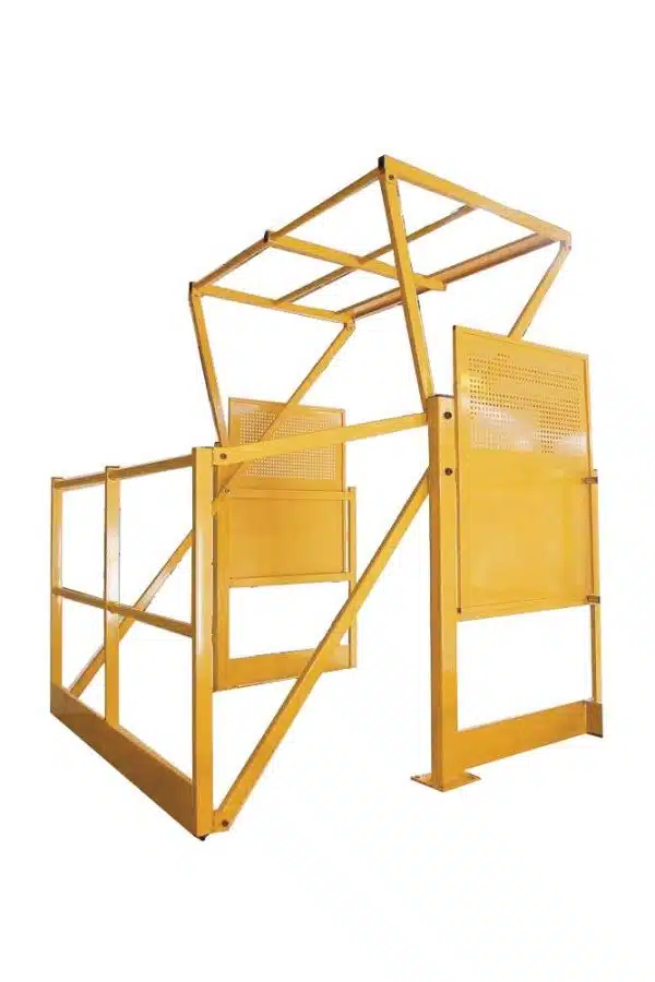 Mezzanine pallet gate