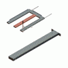 Steel shelf panel for short-side handled unit - Image 2