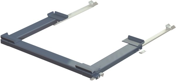 Floor mounted pull-out unit ,1200 kg, rear-loaded, long-side handled hmu