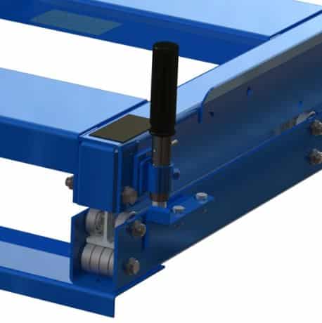 Side handle with locking h-200 to 1000 kg /100% & 1500 kg /70%