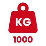 1000kg