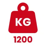 1200kg