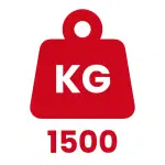 1500kg