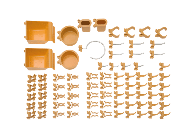 Hook set in 76 parts