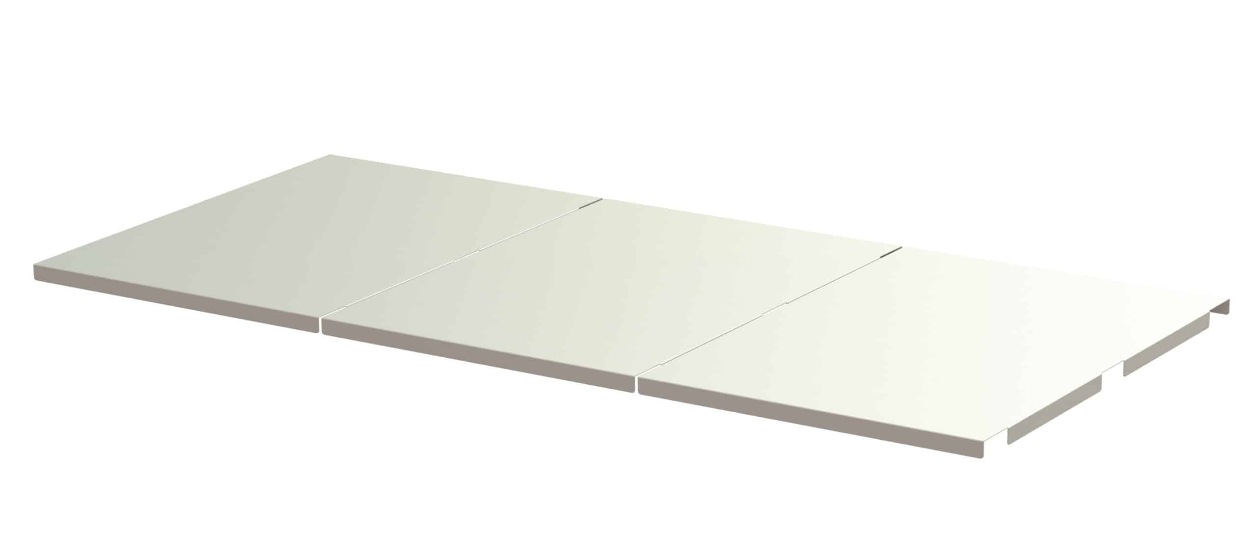 Steel shelf panel to upright-mounted pull-out units 600kg 70% w=2700