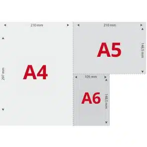 Format product page 25 x 25 mm