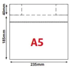 Dokumenthållare med neodymmagneter a5 liggande - image 2
