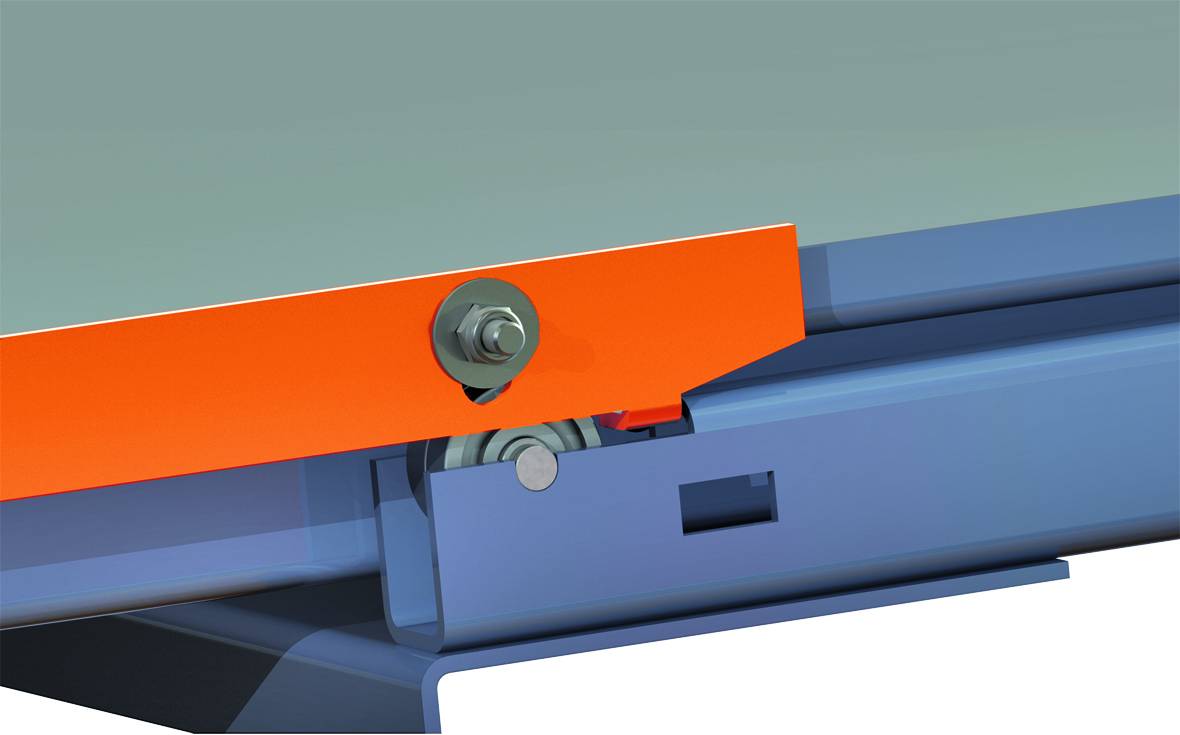 Loading lock pull-out unit 200kg 70% right