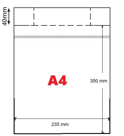 Plastficka m magnet a4 stående, 50-pack - image 4